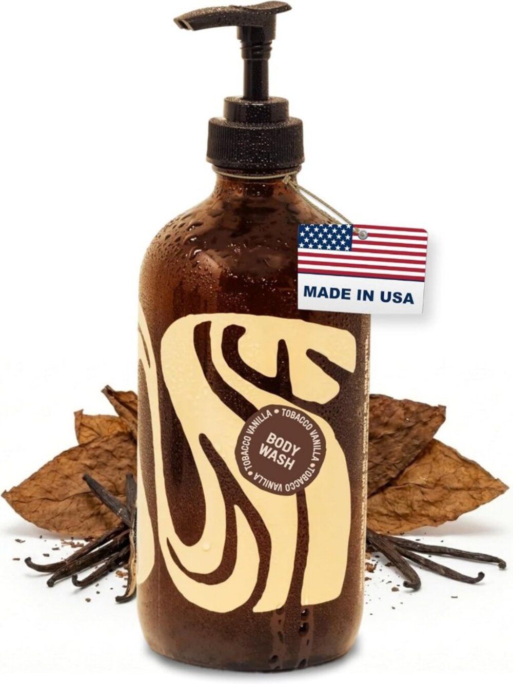 Organic Non-Toxic Body Wash with Tallow & Honey - Moisturizing 16oz for Soft